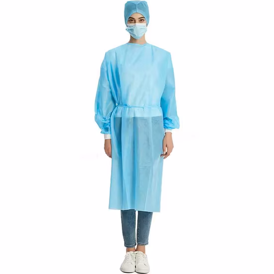 Vestidos no tejidos disponibles del visitante del vestido paciente de los PP SMS para la protección general